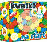 Abino Klocki kubiki na start 70 elementów