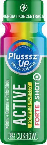 plusssz up active koffein energy shot 50ml na Arena.pl