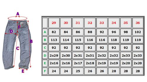 30/36 pas 84cm Extra Długie Regular Fit-596 na Arena.pl