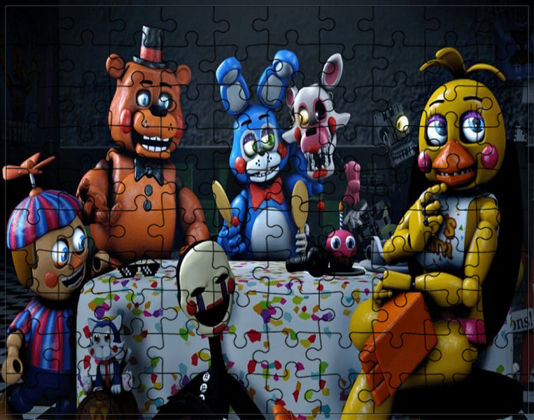 Puzzle FNAF Five Nights at Freddy's zdjęcie 1