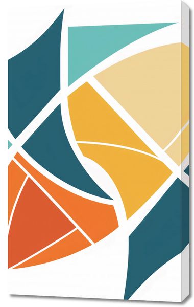 Obraz 60x100cm Geometria Wiatru zdjęcie 1