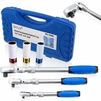 17769 ZESTAW KLUCZY W WALIZCE GRZECHOTKI Z REGULACJĄ Z NASADKAMI UDARO