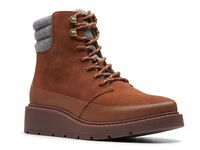 Clarks botki damskie płaski obcas rozmiar 37