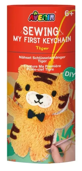 Uszyj brelok do kluczy - Tygrys zdjęcie 1