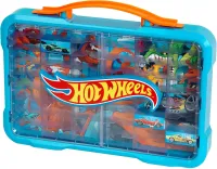 Hot Wheels. Walizka. Garaż Na Autka Z Podświetlanym Logo