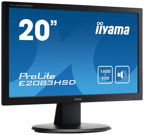 Monitor iiyama Prolite E2083HSD 20''  FLICKER FREE HD LED na Arena.pl