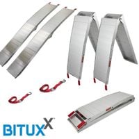 14555 Rampy najazdy alu komplet zestaw 2 szt 680 kg przeładunkowe