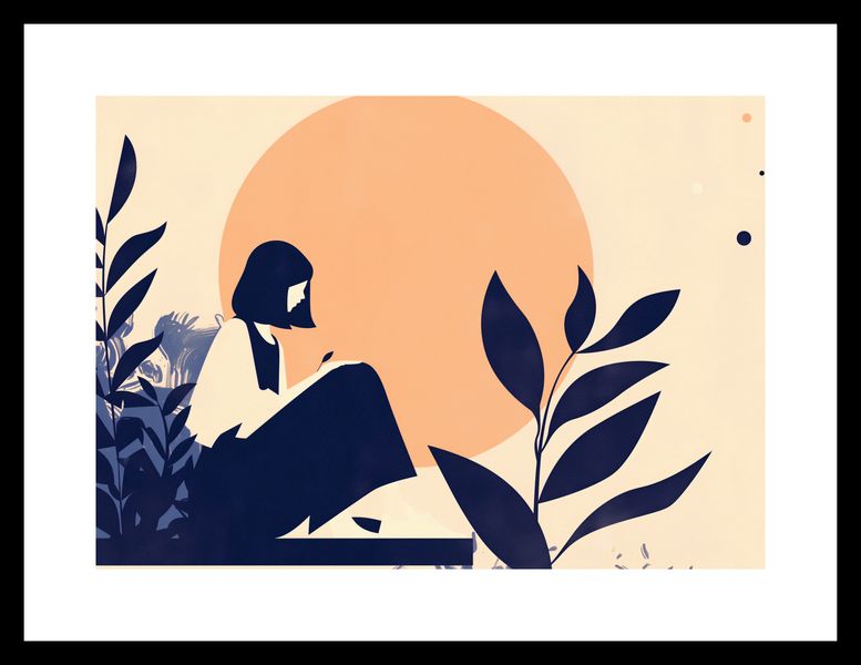 Plakat 29,7x21cm Kontemplacja zdjęcie 3