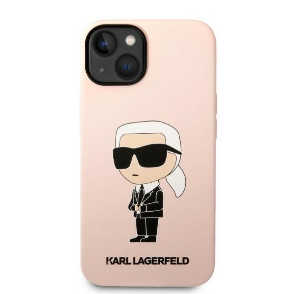 Etui Karl Lagerfeld do iPhone 15 Plus, iPhone 14 Plus, Różowy zdjęcie 3