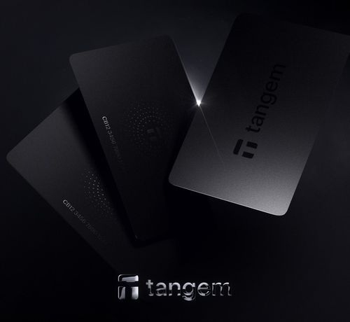 Portfel kryptowalutowy Tangem 2.0 - 3 karty oryginalny NOWY na Arena.pl