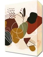 Obraz 20x30cm Organiczna Erupcja