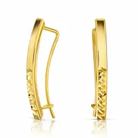 EKSKLUZYWNE ZŁOTE KOLCZYKI 585 ZŁOTO 14K P03