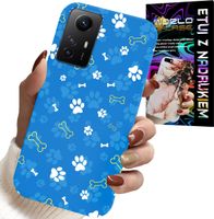 ETUI DO XIAOMI NOTE 12S 4G - ŁAPKI KOŚCI PIES PATROL WZORY DLA DZIECI