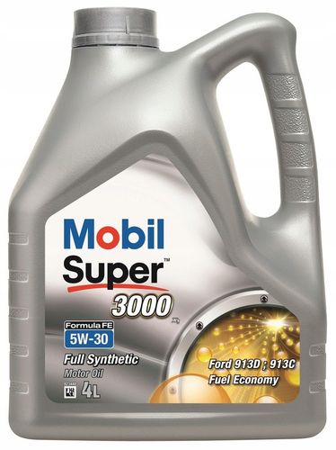 OLEJ MOBIL 5W30 3000 X1 FORMULA FE 4L na Arena.pl