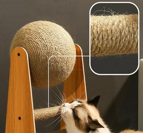 Drapak dla kota zabawka ruchoma kula do drapania 35 x 20 x 39 (F093) na Arena.pl