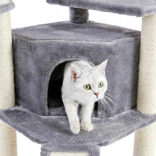 Drapak dla kota legowisko domek budka drzewo 106cm (F032) na Arena.pl