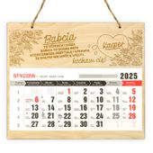 Prezent na dzień BABCI I DZIADKA KALENDARZ DLA BABCI na ROK 2025