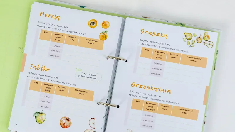 Planer rozszerzania diety zdjęcie 2
