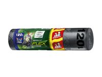 Sarantis Jan Niezbędny Worki na śmieci Magnum z taśmą 120L  1op.-8szt