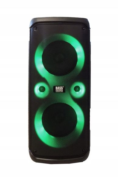 KOLUMNA GŁOŚNIKOWA PRZENOŚNA KARAOKE BLUETOOTH USB AKUM SUPER JAKOŚĆ MOCNA zdjęcie 11