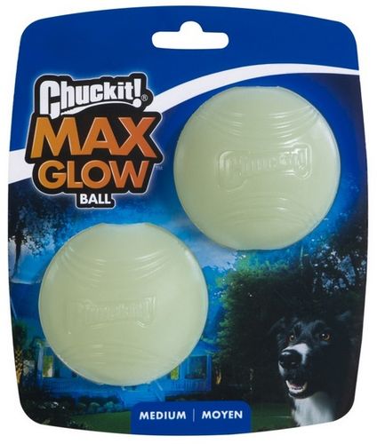Chuckit! Max Glow Ball Medium 2pak [33067] na Arena.pl