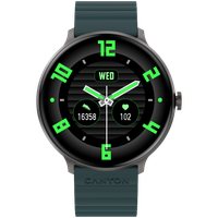 canyon smartwatch jacky sw-69 zielono - pomarańczowy