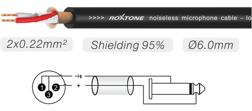 Kabel mikrofonowy SMART Roxtone SMXJ250L5 na Arena.pl