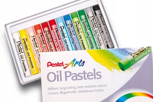 pastele olejne 12kol. pentel phn-12 a'12 3573 na Arena.pl