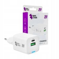 Podwójna ładowarka do telefonu USB C USB A 35W 3.6A 20V PD Quick 3.0 SZYBKA