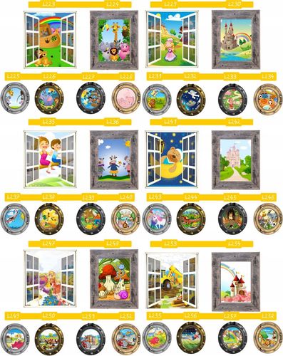 Naklejka samoprzylepna okno widoki duży wybór HIT! na Arena.pl