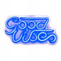 NEON NA ŚCIANĘ LED NA USB GOOD VIBES 2 MODEL