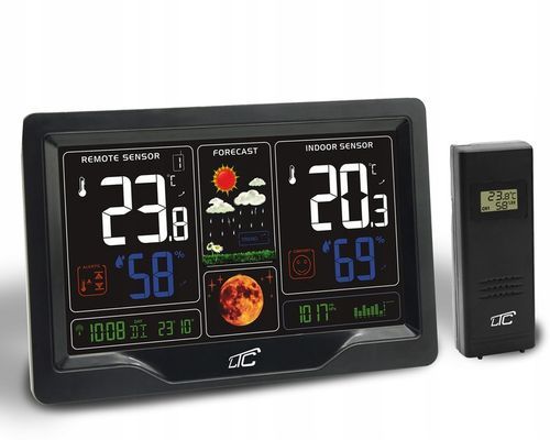 DOKŁADNA STACJA POGODOWA BEZPRZEWODOWY TERMOMETR WILGOTNOŚĆ PROGNOZA na Arena.pl