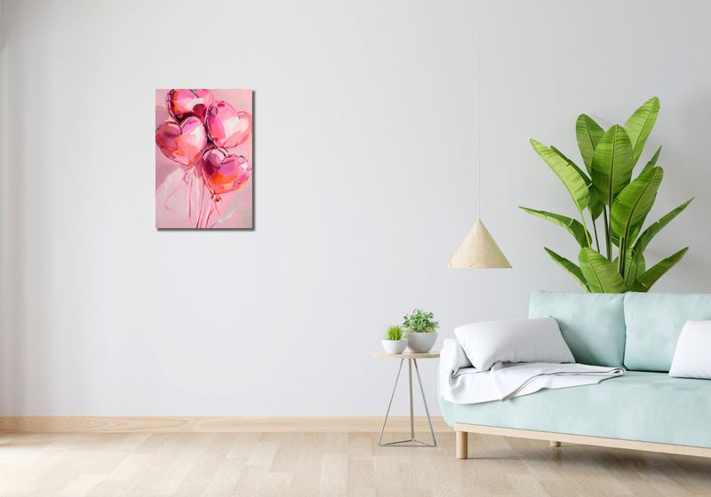 Obraz 40x60cm Miłość w Powietrzu zdjęcie 2