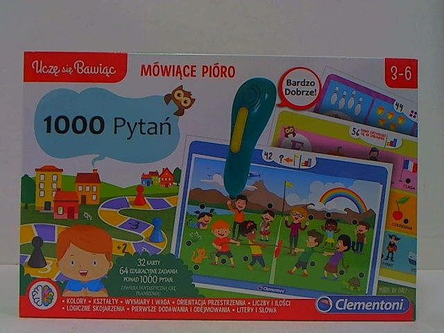 !!! CLE.Mówiące pióro 1000 pytań 50653 zdjęcie 1