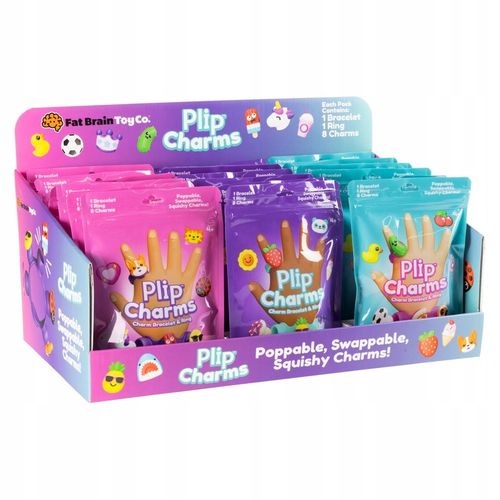 Biżuteria dla dzieci Plip Charms ZESTAW bransoletka +pierścionek +8 charmsy na Arena.pl