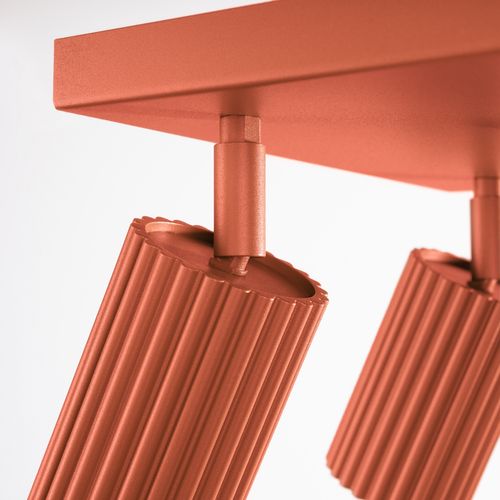 Plafon KARBON 4 ochra czerwona na Arena.pl