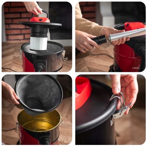 ODKURZACZ PRZEMYSŁOWY BEZWORKOWY SEPARATOR DO POPIOŁU KOMINKA GRUZU na Arena.pl