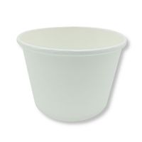 Miska papierowa 500ml biała śr.115 50szt SUP