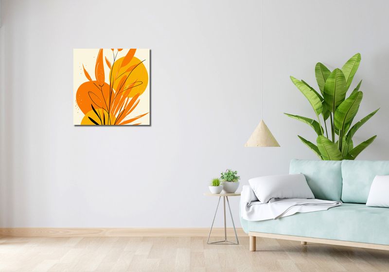 Obraz 60x60cm Letnia Wibracja zdjęcie 2