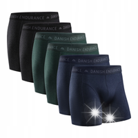Bokserki Męskie Bawełniane DANISH ENDURANCE Bielizna Premium 6-pak XL