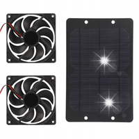 10W WENTYLATOR + MATA SOLARNA SŁONECZNY