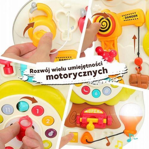 TABLICA SENSORYCZNA  DLA MALUCHA na Arena.pl