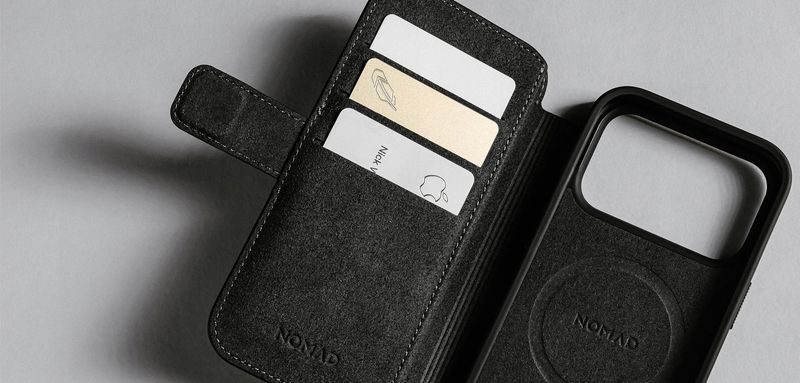 Etui z klapką Nomad do Apple iPhone 17 Pro Max brązowy zdjęcie 3