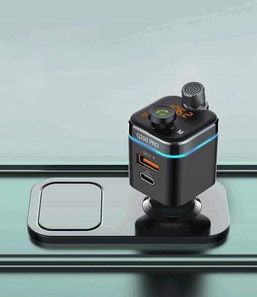 Feegar Transmiter Fm Bluetooth Qc 4.0 Usb Mp3 42W zdjęcie 8