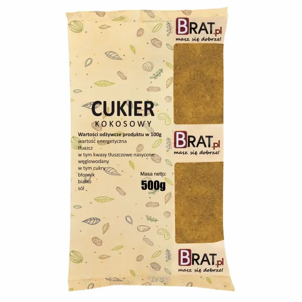 Cukier kokosowy 500g zdjęcie 1