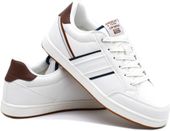 Męskie buty sportowe American Club RD24 - białe 45