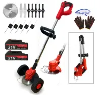 PODKASZARKA AKUMULATOROWA KOSA WYKASZARKA TARCZA ŻYŁKA 2XAKU 2AH + 4AH