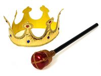 korona z berłem  41x14x6cm