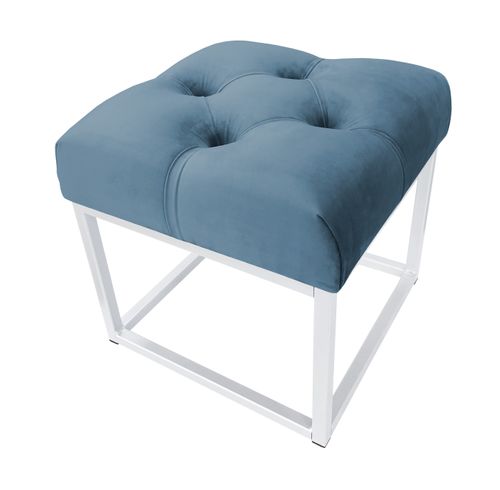 Pufa CHESTERFIELD LOFT ławka postawa biała MG33 na Arena.pl