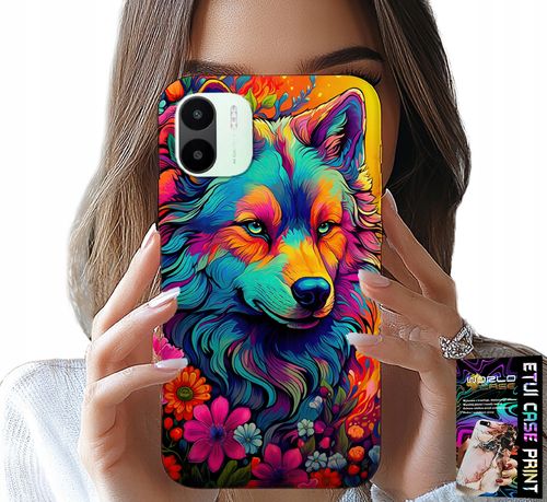 ETUI DO XIAOMI REDMI A2 - KOLOROWE WZORY, WILK WATAHA SWORA CASE na Arena.pl